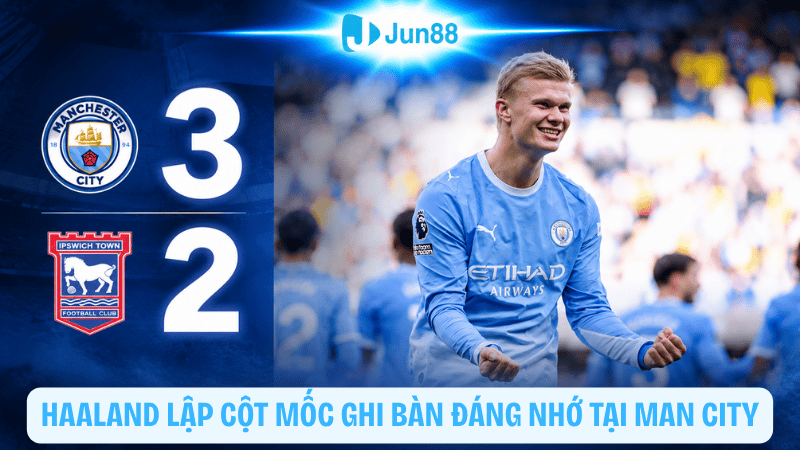 Erling Haaland lập kỷ lục 100 bàn Ngoại hạng Anh